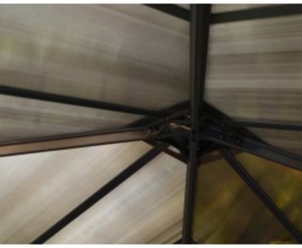 Polycarbonate roof panels