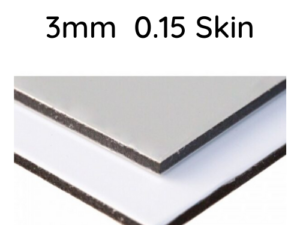 Aluminium Composite Sheet 3mm 0.15 Skin