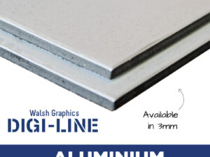 DIGI-LINE Aluminium Composite 3mm (0.3 Skin) Sheet 8ftx4ft