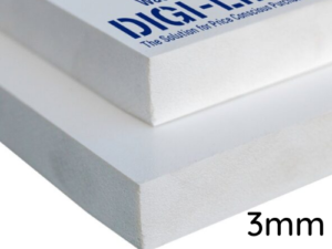 DIGI-LINE Foamboard sheet 3mm (2440mm x 1220mm)