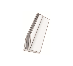 White External Corner (F-Section)