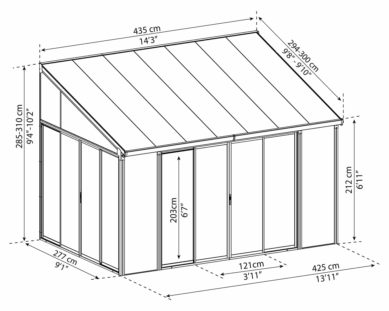 SANREMO VERANDA 3X4.25